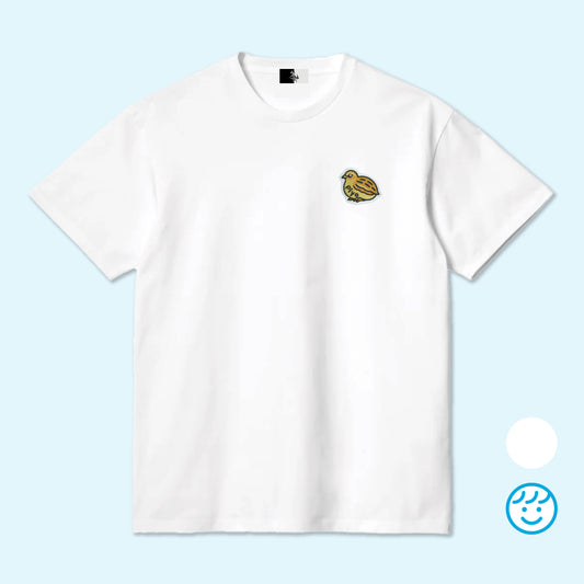 ぴよ刺繍ワッペンTシャツ キッズ