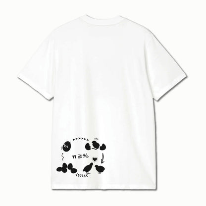 ぴよ刺繍ワッペンTシャツ キッズ