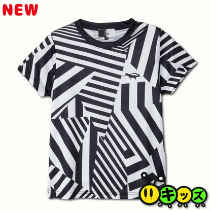 ダズル迷彩ドライTシャツ キッズ